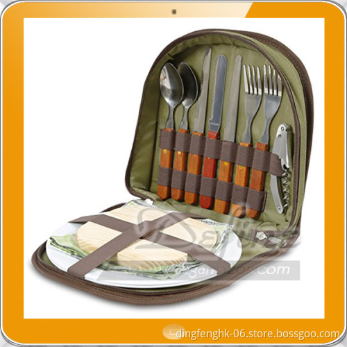 Picnic basket Set for Compact wallet for travel
